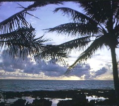 Saipan sunset micro beach